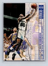 1994-95 Collector's Choice #395 Silver Signature David Robinson Spurs