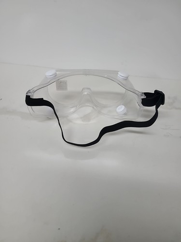 2-Clear Safety Goggles High Definition AntiFog Type Protective Eyewear For Adult - Picture 4 of 8