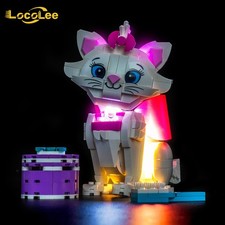 LocoLee LED Licht für LEGO Disney 43286 Aristocats: Bezaubernde Marie Licht Set