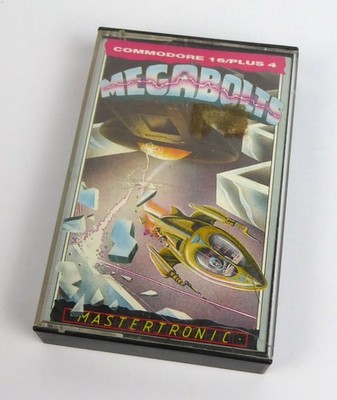 Commodore 16/116/Plus4 -- MEGABOLTS (Mastertronic) -- TAPE C16 C-16