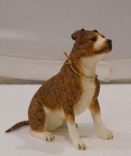 Image of Country Artists Staffordshire Bull Terrier Brindle CA06294