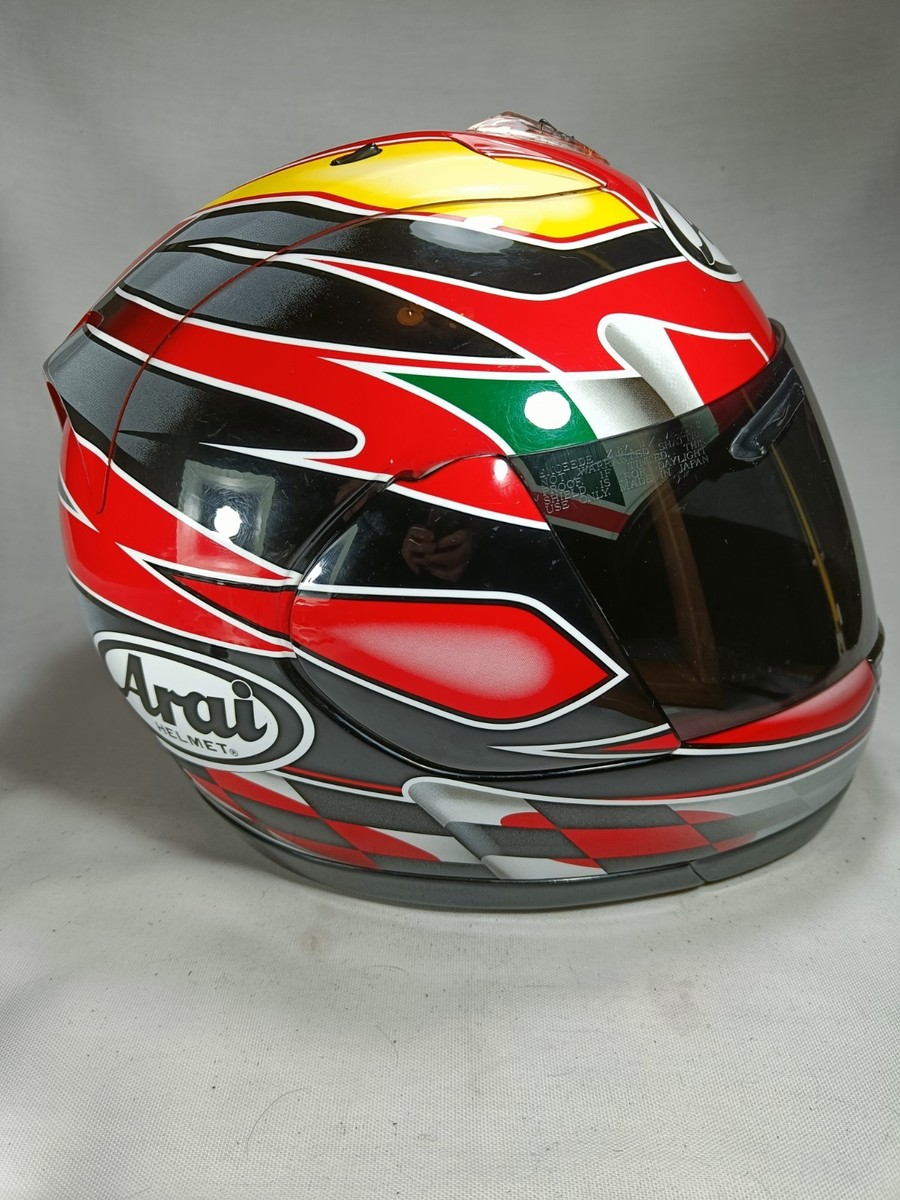 Rare Arai Rx-7rr4 Tetsuya Harada Aprilia Racing Rs250 500 Motogp Replica  Helmet