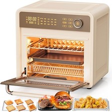 Air Fryer Oven, 18L Toaster Oven Air Fryer Combo, 360°Hot Air Circulation for He