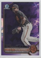 2022 Bowman Sapphire Edition Chrome Prospects Purple 11/25 Heliot Ramos 0t2