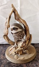 Large Teviotdale 24cm Figurine: Little Owl by D Edlmann,  1990. VGC