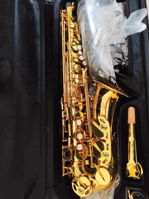 #ad HIGH QUALITY PROFESSIONAL YAS62 GOLD ALTO SAX WITH GOLD KEYS $489.00
