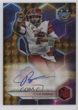 2023 Bowman U Best of Gold Geometric Refractor 16/50 Cameron Rising Auto 15tx