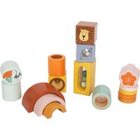 Legler Small Foot Entdeckerbausteine Safari Motorikspielzeug Ab 12 Monate Holz