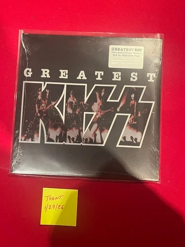 KISS Greatest Kiss 25th Anniversary 2LP Color Vinyl Record Sealed
