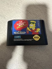 The Simpsons: Bart vs Space Mutants - Sega Genesis (Authentic Loose)