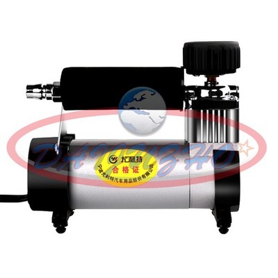 Mini Aluminum Air Pump Compressor Inflator 100PSI Portable Car Electric Tire 12V