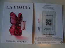 La Bomba Carolina Herrera 2 Duftkarten Proben Liquatouch