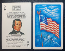 Swap Playing Card     US PRESIDENTS    Andrew Johnson    3C
