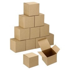 Boîte de rangement mini en kraft 3.2x3.2x3.2 pouces pour bridesmaids, 10Pcs
