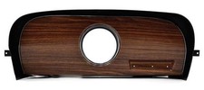 1969-70 Mustang Dash Panel Bezel Deluxe Walnut Woodgrain For Optional Clock 1969-70 Mustang Dash Panel Bezel Deluxe Walnut Woodgrain For Optional Clock