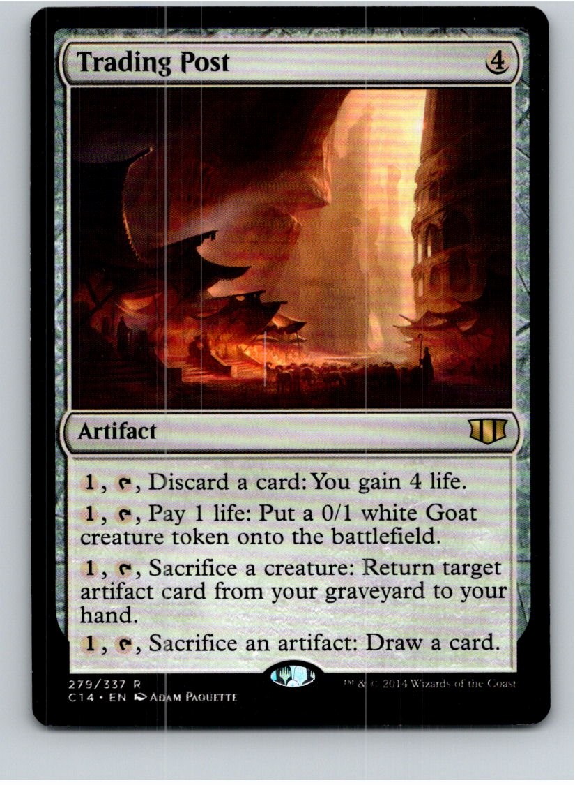 Magic the Gathering Trading Post Commander 2014 MTG Free Shipping!