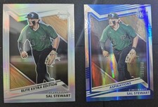 2022 Panini Elite Extra Edition Optic Holo Prizm Sal Stewart + aspirations /349