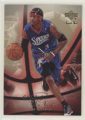 2006-07 Upper Deck Sweet Shot Gold 191/199 Allen Iverson #65 HOF 2h4