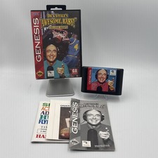 Dick Vitale's "Awesome, Baby" College Hoops (Sega Genesis, 1994) CIB Complete