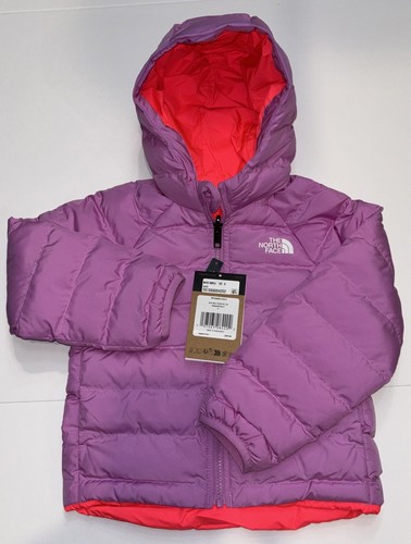 The North Face Girls Dragonfruit Reversible Perrito Jacket Size 4 Brand New‼️ - Picture 1 of 10