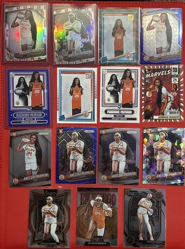 Aneesah Morrow 2025 Panini Prizm Aneesah Morrow Blue
