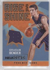 2016-17 Panini NBA Hoops Rise N Shine Memorabilia Dragan Bender #4 2u3