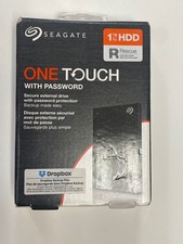 Seagate One Touch W/Password STKY1000400 1 TB Portable Hard Drive-2.5  External