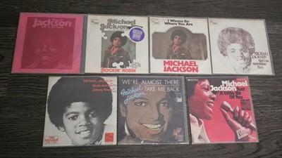 Michael Jackson Singles Vinyl Set 7 Inch