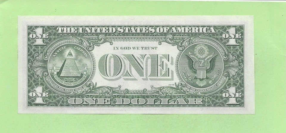 1977 ..UNCIRC $1 K 5407 0057 C .... 1977 $1 K-C NICE NOTE FRN - Image 2 of 2