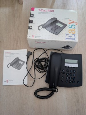 Deutsche Telekom T-Easy P310 Festnetztelefon mit Display + OVP Komforttelefon