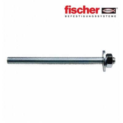 10x Fischer Ankerstange FIS A M 16x130 gvz Stahlgüte 5.8
