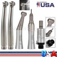 Fiber Optic High Speed/Low Speed Handpiece Straight Contra Angle 2H Motor Dental