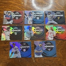 2022 Topps Baseball Generation Now Foil Insert 8 Card Lot Lux Miranda Gil Marsh