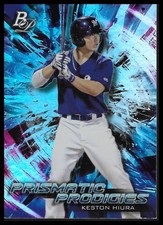 2018 Bowman Platinum #PPP-38 Keston Hiura Prismatic Prodigies