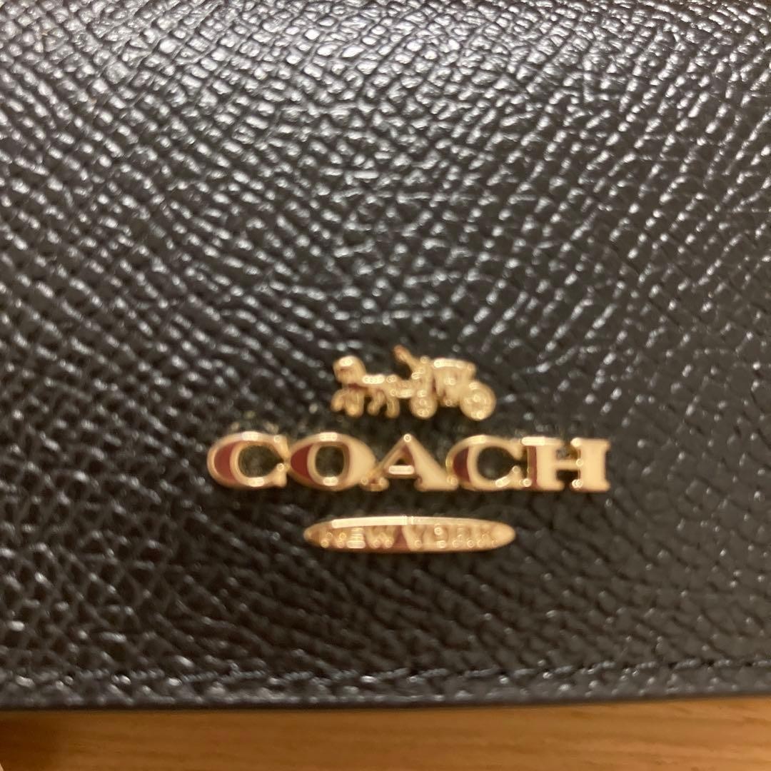 Coach Key Case 5-Ring Leather Condition Gift Box Edging | eBay