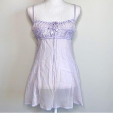 Victoria  s Secret Silk Milkmaid Slip Small