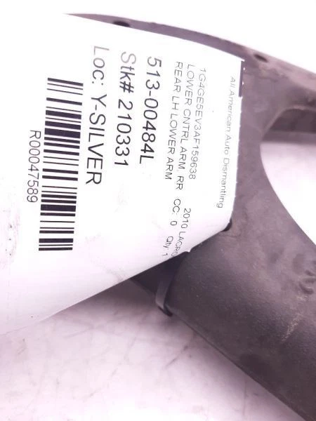 Braço de controle inferior traseiro para driver 3,6L compatível com 2010 BUICK LACROSSE 13230633 - Imagem 3 de 4