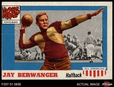 1955 Topps #78 Jay Berwanger RC Chicago 3 - VG