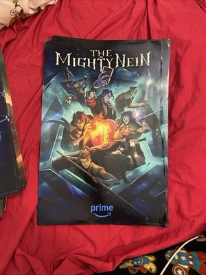 NYCC 2025 Amazon Prime Studios Exclusive Critical Role The Mighty Nein Poster