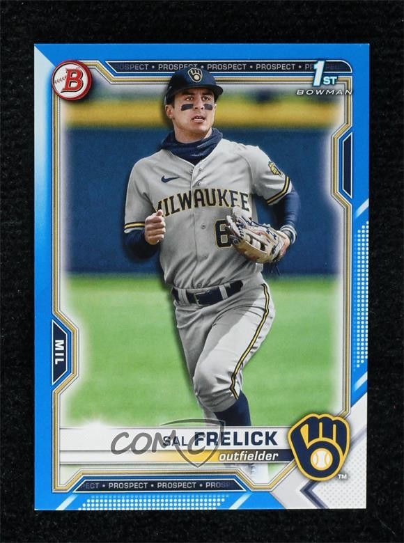 2021 Bowman Draft Blue 16/150 Sal Frelick #BD-172 0hk3