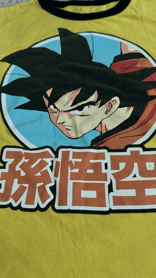 Женская укороченная футболка Dragon Ball Z размер Small S аниме с графикой черная - Изображение 3 из 4