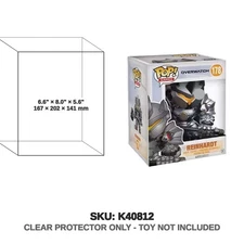 Protector For Funko Pops 8" Jumbo Reinhardt #178