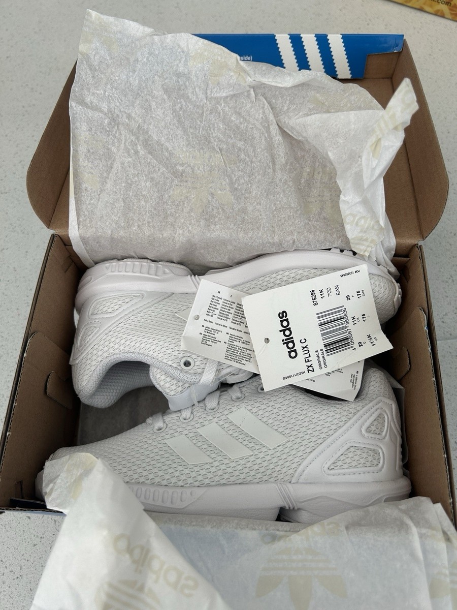Flux Trainers Adidas Zx Flux White Junior Children's Adidas ZX