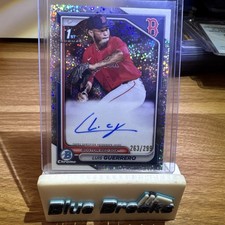 2024 Bowman Chrome - Prospect Autographs Luis Guerrero - Speckle Refractor /299