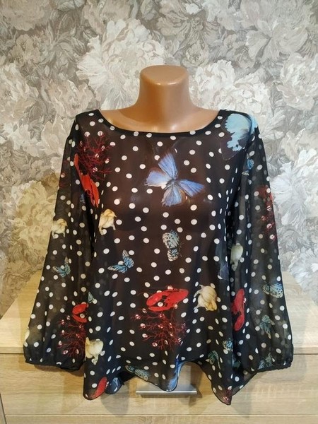 Women Benedetta Shirt Black Viscose 42 / XL / 50