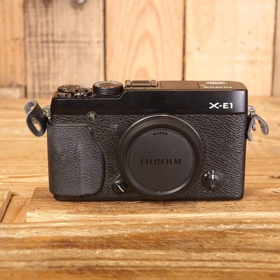 Used Fujifilm X-E1 Black Camera Body