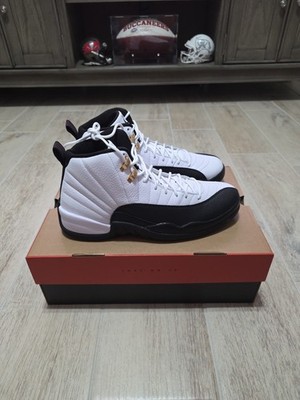 Air Jordan 12 Retro Royalty Taxi 2025, Size 11, CT8013-117 White Black Gold