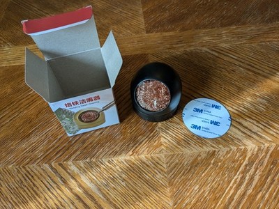 Soldering Iron Tip Cleaner with Stand and Solder Wire Sponge