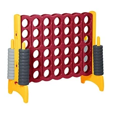 ECR4KIDS JUMBO 4-TO-SCORE GIANT GAME CARDINAL GOLD U-S16303