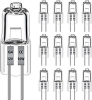 12 StüCk G4 HalogenglüHbirne 10W 2700K 120LM, Halogenlampe G4 10W 12V Bis 300C